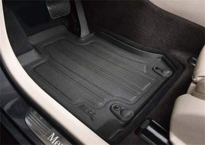 3D MAXpider 19-21 Porsche Cayenne 2021 Cayenne GTS Elegant Hybrid 1st Row Floormat - Black