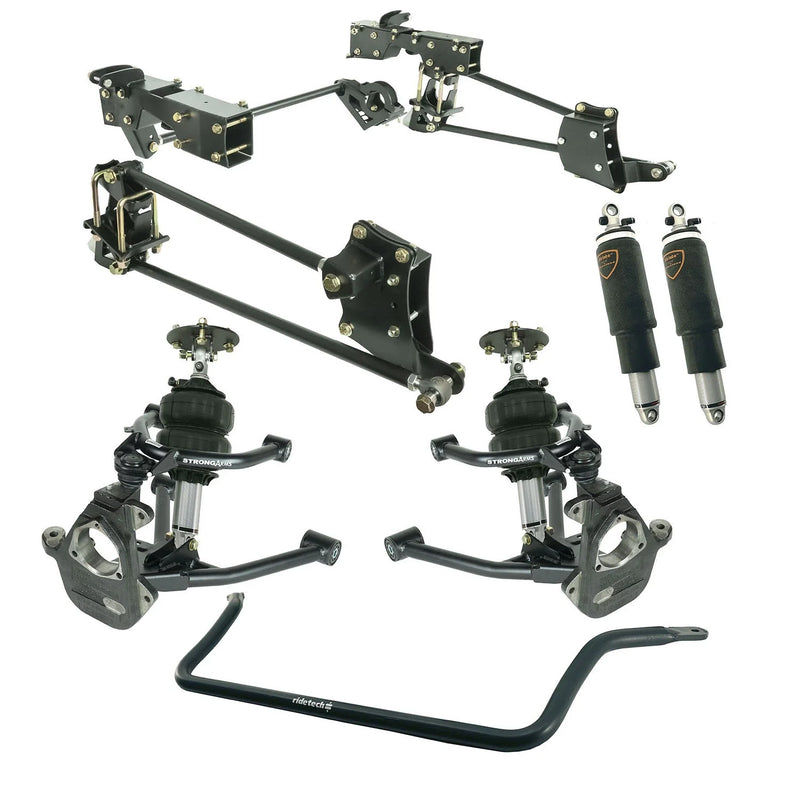 Ridetech - 2007-2013 Chevy Silverado 1500 Complete Air Ride Suspension System-Lowering Kits-Deviate Dezigns (DV8DZ9)