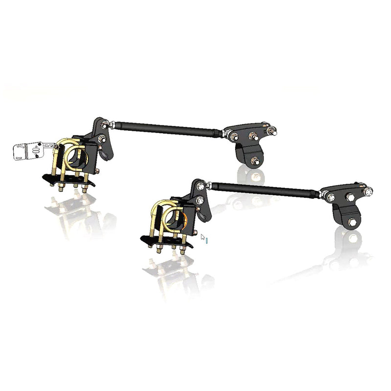 Ridetech - 2015-2022 F-150 | Traction Bar Kit | Applicable to ONLY Ridetech Lowering System-Traction Bar Kits-Deviate Dezigns (DV8DZ9)