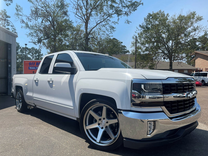 DJM - 2015-2018 Silverado/Sierra 4/6 Drop Complete Lowering Kit-Control Arms-Deviate Dezigns (DV8DZ9)