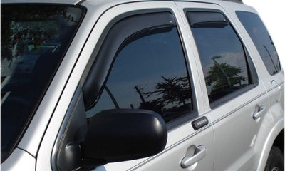 AVS 05-16 Nissan Xterra Ventvisor In-Channel Front & Rear Window Deflectors 4pc - Smoke