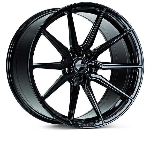 Vossen HF-3 22x10.5 / 5x127 / ET35 / Deep Face / 71.5 - Gloss Black Wheel-Wheels-Deviate Dezigns (DV8DZ9)