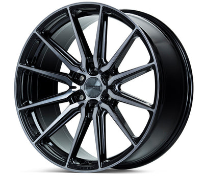Vossen HF6-1 24x10 / 6x139.7 / ET25 / Deep Face / 106.1 - Tinted Gloss Black Wheel-Wheels-Deviate Dezigns (DV8DZ9)