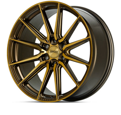 Vossen HF6-1 24x10 / 6x135 / ET25 / Deep Face / 87.1 - Tinted Matte Bronze Wheel-Wheels-Deviate Dezigns (DV8DZ9)