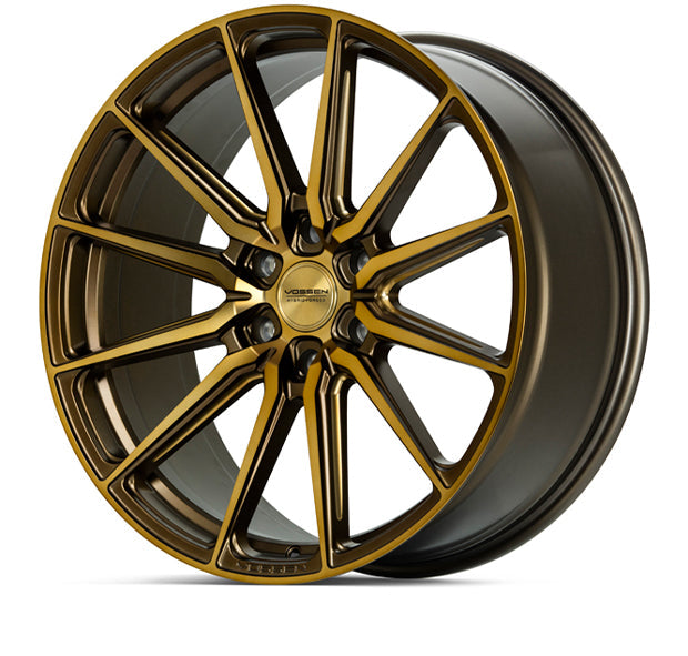 Vossen HF6-1 24x10 / 6x135 / ET25 / Deep Face / 87.1 - Tinted Matte Bronze Wheel-Wheels-Deviate Dezigns (DV8DZ9)