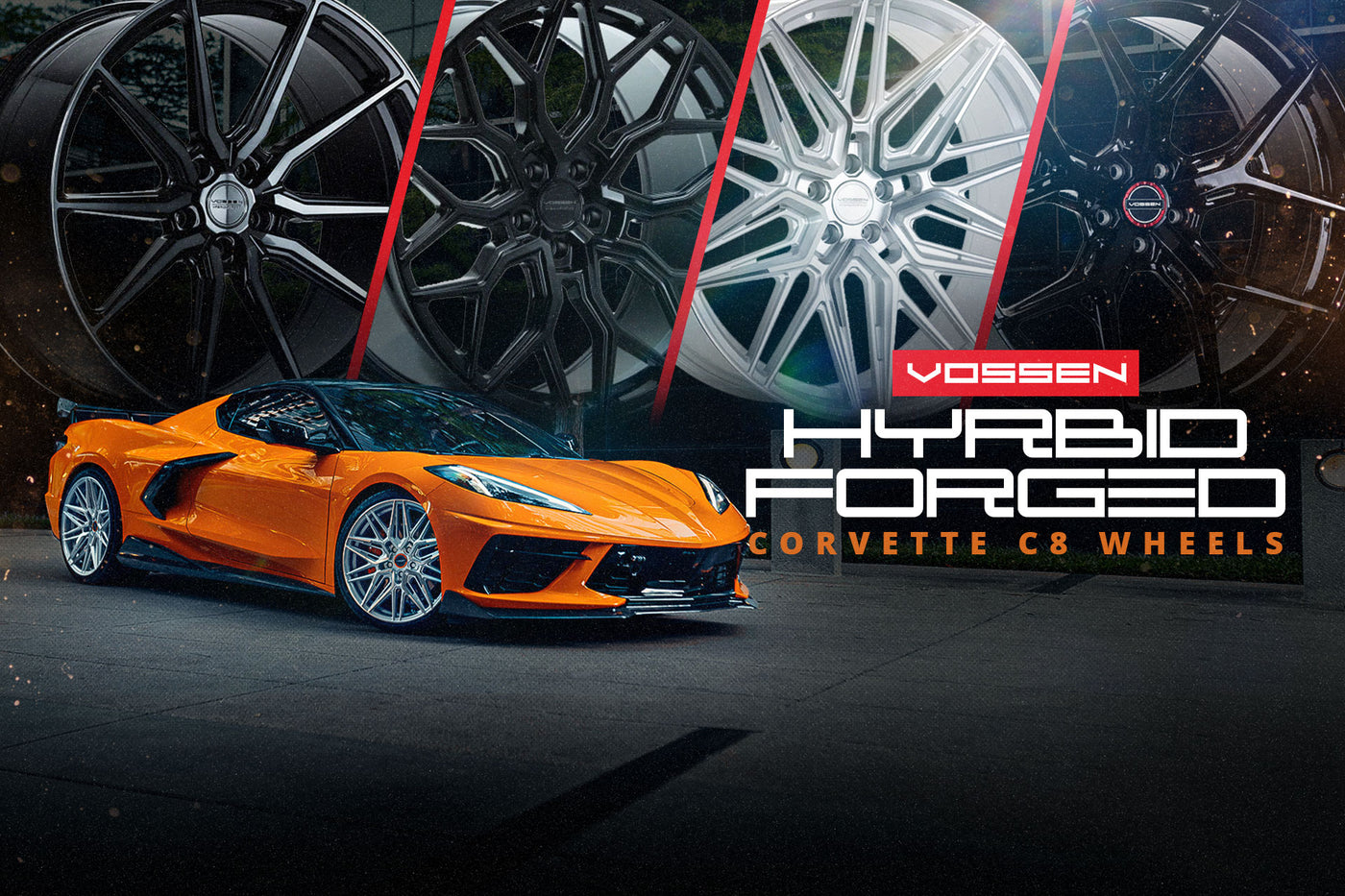 Vossen Hybrid Forged Corvette C8 Wheels