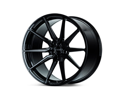 Vossen HF-3 22x10.5 / 5x127 / ET35 / Deep Face / 71.5 - Gloss Black Wheel-Wheels-Deviate Dezigns (DV8DZ9)
