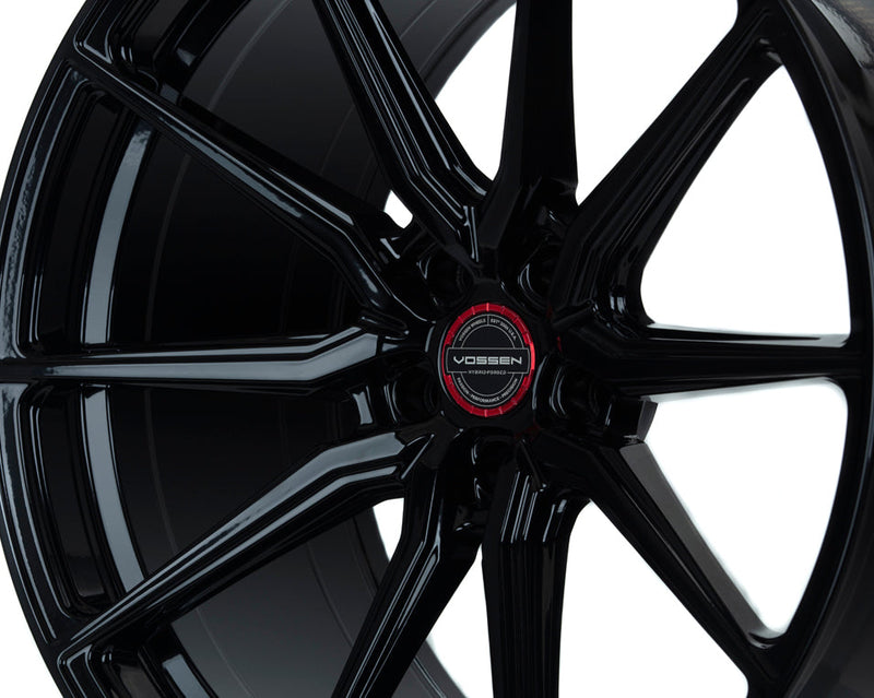Vossen HF-3 22x10.5 / 5x127 / ET35 / Deep Face / 71.5 - Gloss Black Wheel-Wheels-Deviate Dezigns (DV8DZ9)