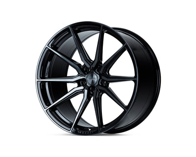 Vossen HF-3 20x10.5 / 5x120 / ET42 / Deep Face / 72.56 - Double Tinted - Gloss Black Wheel-Wheels-Deviate Dezigns (DV8DZ9)