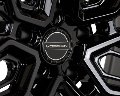 Vossen HF-7 20x10.5 / 5X120 / ET38 / Deep Face / 72.56 - Gloss Black Wheel-Wheels-Deviate Dezigns (DV8DZ9)