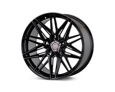 Vossen HF-7 21x9 / 5x112 / ET32 / Flat Face / 66.5 - Gloss Black Wheel-Wheels-Deviate Dezigns (DV8DZ9)