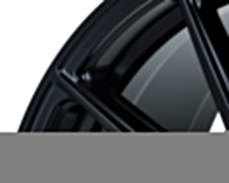 Vossen HF6-1 22x9.5 / 6x135 / ET20 / Deep Face / 87.1 - Satin Black Wheel-Wheels-Deviate Dezigns (DV8DZ9)