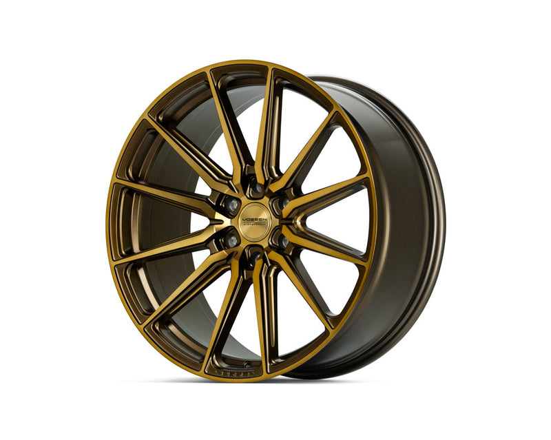 Vossen HF6-1 24x10 / 6x135 / ET25 / Deep Face / 87.1 - Tinted Matte Bronze Wheel-Wheels-Deviate Dezigns (DV8DZ9)