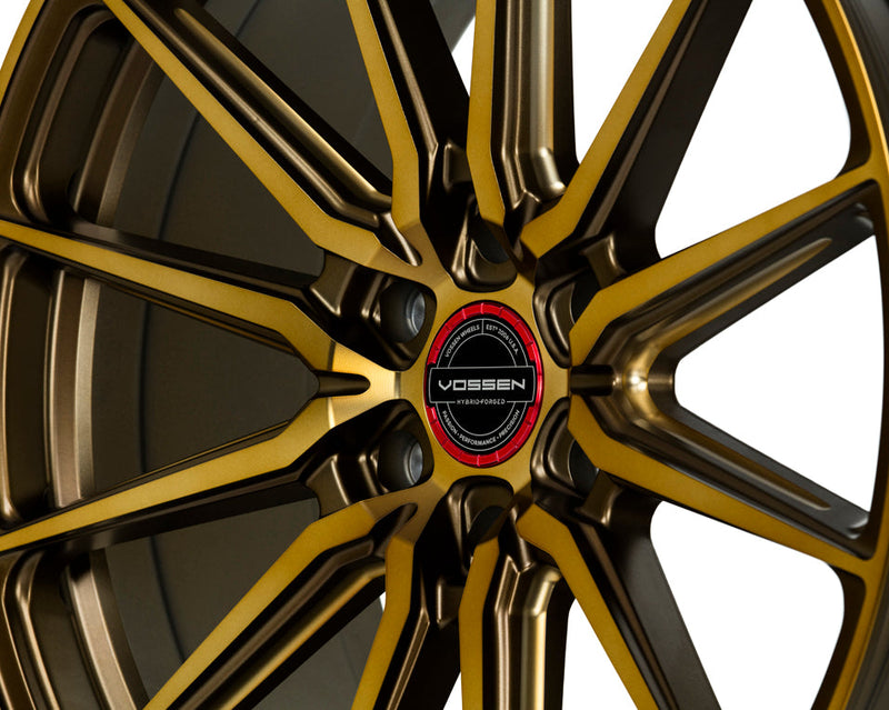 Vossen HF6-1 24x10 / 6x135 / ET25 / Deep Face / 87.1 - Tinted Matte Bronze Wheel-Wheels-Deviate Dezigns (DV8DZ9)