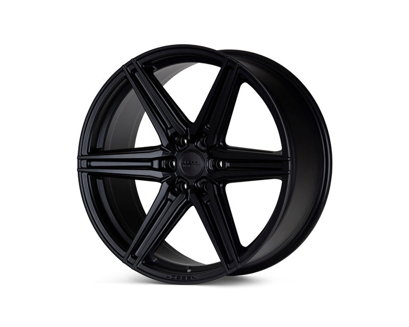 Vossen HF6-2 22x9.5 / 6x139.7 / ET20 / Deep Face / 106.1 - Satin Black Wheel-Wheels-Deviate Dezigns (DV8DZ9)