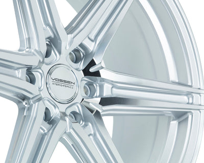 Vossen HF6-2 20x9.5 / 6x139.7 / ET15 / Deep Face / 106.1 - Silver Polished Wheel-Wheels-Deviate Dezigns (DV8DZ9)