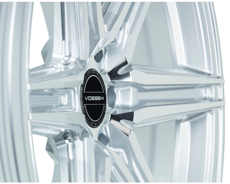 Vossen HF6-2 20x9.5 / 6x139.7 / ET15 / Deep Face / 106.1 - Silver Polished Wheel-Wheels-Deviate Dezigns (DV8DZ9)