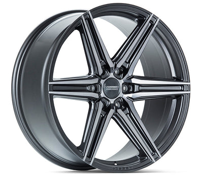 Vossen HF6-2 24x10 / 6x139.7 / ET25 / Deep Face / 106.1 - Tinted Matte Gunmetal Wheel-Wheels-Deviate Dezigns (DV8DZ9)