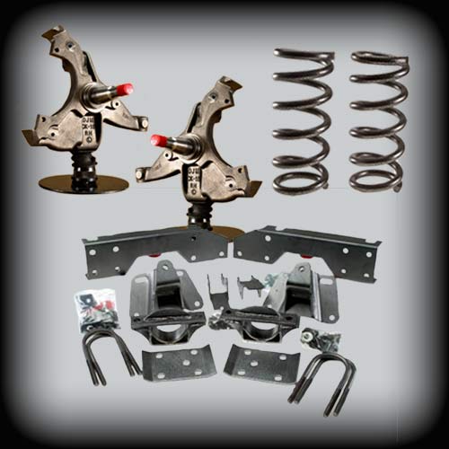 DJM - 1995-1999 Chevy Tahoe 4/4 Lowering Kit (2 Door)-Lowering Kits-Deviate Dezigns (DV8DZ9)