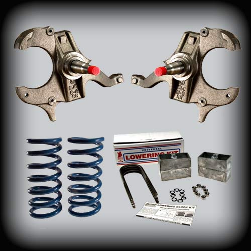 DJM - 1982-2004 Chevy S10 3/4 Lowering Kit-Lowering Kits-Deviate Dezigns (DV8DZ9)