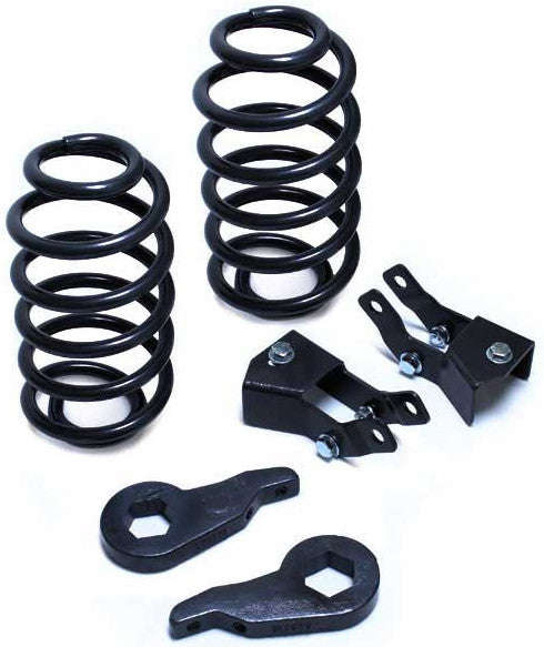 Maxtrac - 2000-2006 Cadillac Escalade 2WD/4WD 2/4" Lowering Kit K331024-Lowering Kits-Deviate Dezigns (DV8DZ9)