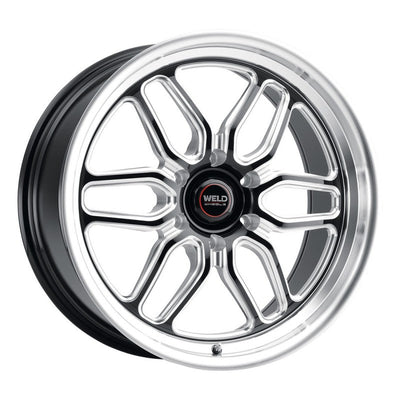 WELD - Laguna 6 Drag S153 | 20x5 6x135 ET-19 | Gloss Black-Deviate Dezigns (DV8DZ9)