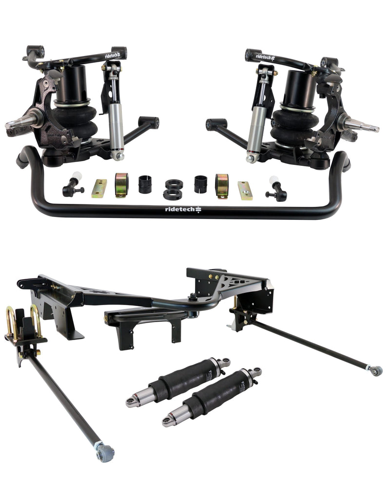 Ridetech - 1988-1998 Chevy C1500 2WD Complete Air Suspension System-Lowering Kits-Deviate Dezigns (DV8DZ9)